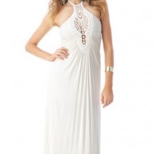 Sky Clothing Crochet Maxi Dress